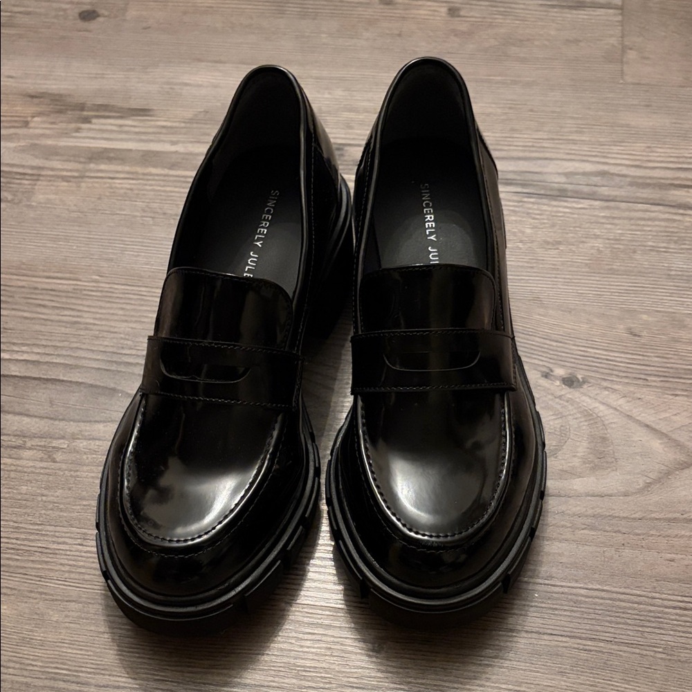 Sincerely Jules Black Loafers